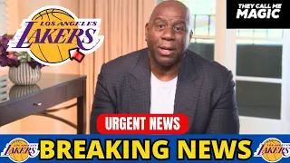 MY GOODNESS! LOOK WHAT MAGIC JOHNSON SAID ABOUT THE LAKERS! SHOCKED THE NBA! NEWS LAKERS!