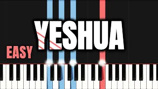 Jesus Image - Yeshua | EASY PIANO TUTORIAL by Synthly Piano