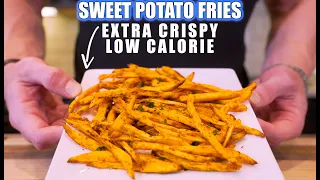 THE BEST AIR FRYER SWEET POTATO FRIES | Easy & Healthy Recipe