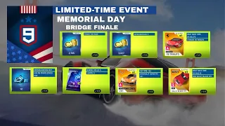 Asphalt 9: Legends - LIMITED-TIME EVENTS: Memorial Day - Complete All Conditions