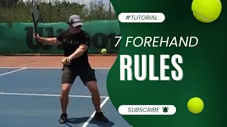 Transform Your Forehand with these 7 RULES 👆