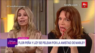 La pelea entre Lizy y Flor Peña por la amistad de Marley - Cortá por Lozano