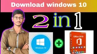 How to download windows 10+Ms Office 2019 free full version activated windows [Urdu/Hindi]