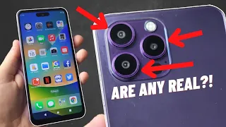 hilarious fake iPhone 14 Pro Max with sketchy features 🤣