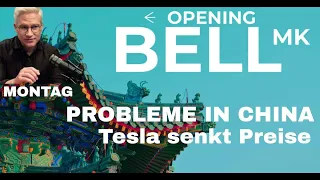 China-Probleme beunruhigen Wall Street | Tesla senkt Preise in China