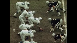 1970 Raiders at Lions week 11