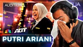 Putri Ariani's Golden Buzzer REACTION!!! (Simon Cowell) | America's Got Talent (AGT)