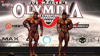 RAMON DINO VERSUS CHRIS BUMSTEAD - FINAL CALL OUT 2023 OLYMPIA