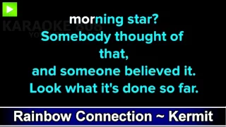 Rainbow Connection ~ Kermit the Frog The Muppets Karaoke Version ~ Karaoke 808