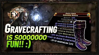 Crafting Triple Fractured Omni Boots - PoE 3.24 Necropolis