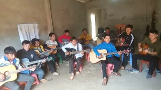 Lớp Guitar tại Sơn La ||Koj dawb huv guitar||zaj 100