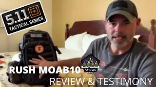 5.11 Rush MOAB 10 SlingPack Review