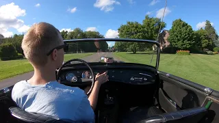 Austin Healey Sprite Quick Drive (GREAT AUDIO!!!)