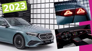 2023 New Mercedes E-Class AMG Exclusive first look👀🔥