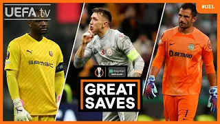 #UEL Great Saves Play-Off 1st leg | Mandanda, Muslera, Adán