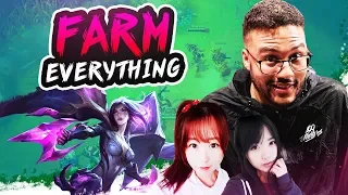 JUST FARM EVERYTHING!! (ft. LoLNatsumiii & LilyPichu) | APHROMOO