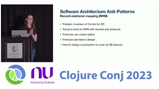 "Consequential Clojure Architectures" by Janet Carr
