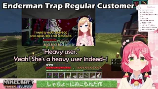 Miko Enderman Trap Creator Talking About Choco-sensei's Insane Leveling【Hololive Eng Sub】