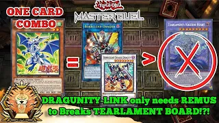Dragunity-LINK Deck BREAKS Tearlament boards ONE after ONE! (That's all you see) -Yugioh Master Duel