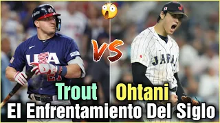 Shohei Ohtani VS Mike Trout 🔥El Ponche Mas LEGENDARIO Del béisbol WBC2023