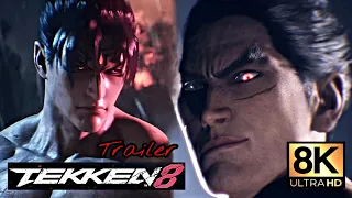 TEKKEN 8 ~ Story ~ Gameplay Teaser Trailer 8K ULTRA HD 60FPS - By Mehar Kingx Gaming
