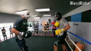 DAVID BENAVIDEZ 🥶🥶 FULL SPARRING VS RAUL LIZÁRRAGA