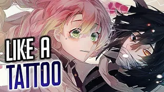 Nightcore - Tattoo (Rock Version) (Lyrics)