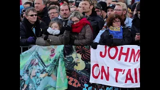 Sur les Champs-Élysées, dernier hommage à Johnny Hallyday