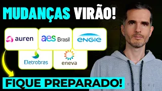 AÇÕES CAINDO | AUREN (AURE3) SEM DIVIDENDOS - AESB3 VENDIDA - EGIE3 É MELHOR? 5 ELÉTRICAS PARA 2024