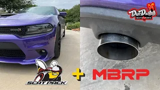 2017-2022 Dodge Charger Scatpack 3" MBRP Race Catback Exhaust