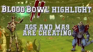 AG5 and MA9 are cheating! Blood Bowl 2 Highlight (the Sage)