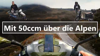 500 km Roller über die Alpen | 50 ccm | München-Venedig | Reisedoku