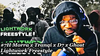 #7H Morra x Tranqi x D7 x Ghost - Lightwork Freestyle 🇳🇱 (Prod. Tyrex x Eli & Emkayy) | REACTION