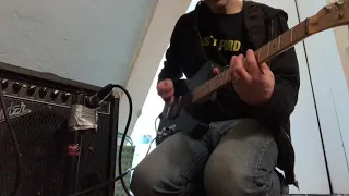 NOMEANSNO old riffs tested out on small Fender Frontman amp with Schecter Tele.