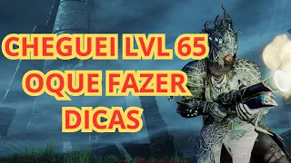 NEW WORLD DICAS PARA QUEM CHEGO LVL 65 . OQUE FAZER LVL 65 NO NEW WORLD