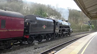 Steam Trains through Bath 2020