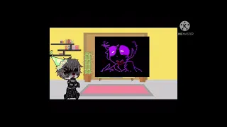 Ennard reacts to Michael (but only bendy the bunny) (2/2)