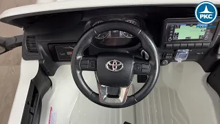 Toyota Para Niños: Coches Electricos Toyota Hilux 12V