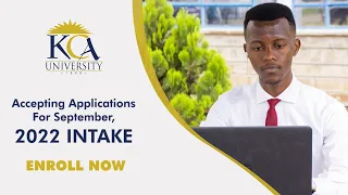 KCA University September Intake 2022 | Join KCA University | No Limits Anywhere