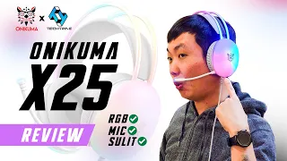 Sulit at 650pesos Headset! Onikuma X25 Review (Tagalog)