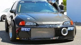Nyce1s - CCC Racing SFWD Turbo Honda Civic EG @ Honda Day Atco 2012!!!