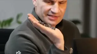 Klitschko showed the metal pellets that the occupiers are dropping to kill people massively