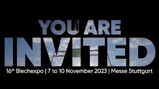 We are participating in Blechexpo 2023