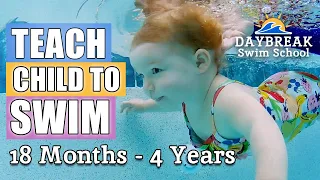 How to Teach a Child to Swim - Six Simple Skills to Learn