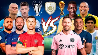 UCL Winners 🆚 World Cup Winners (Ronaldo, Messi, Neymar, Pelé, Maradona, Mbappé) 🔥⚽💪