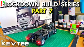 Italeri Volvo FH Globetrotter | LED's, Tanks and Wheels | Part 7