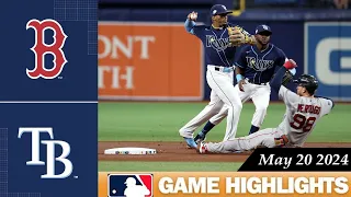 Tampa Bay Rays Vs. Boston Red Sox GAME HIGHLIGHTS May 20, 2024 | 2024 MLB Season