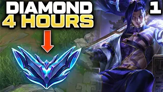 How to ACTUALLY Climb to Diamond in 4 Hours with Yasuo #1 | Build & Runes