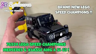 Is this the best LEGO Speed Champions Set? Brand new 76924 Mercedes Double Pack!