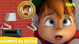 O FANTASMA DA ESCOLA | ALVINNN!!! E OS ESQUILOS | CLIPES MUSICAIS | Mundo Gloob